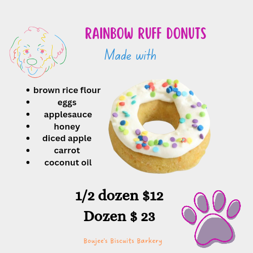 Doggy safe donuts