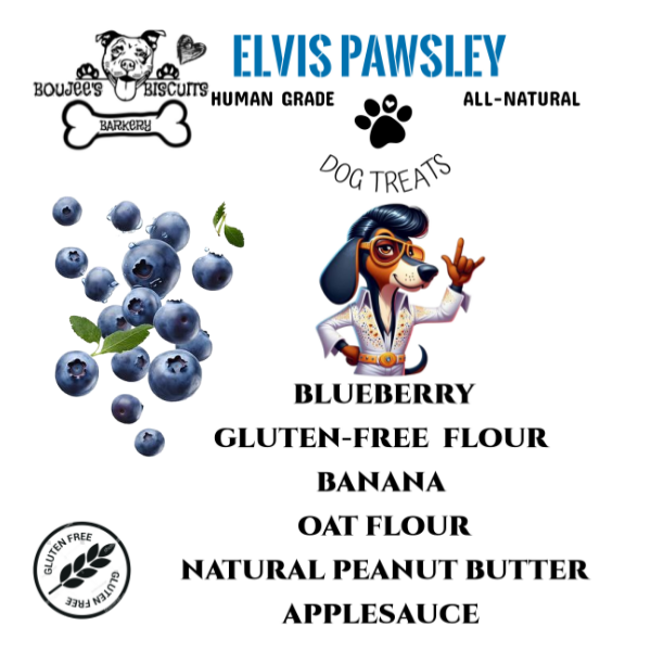 Elvis Pawsley Dog Treats